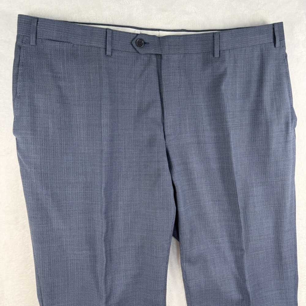Canali 1934 Wool Dress Pants Flat Front Mens 42x27 Italy Academia Impeccable